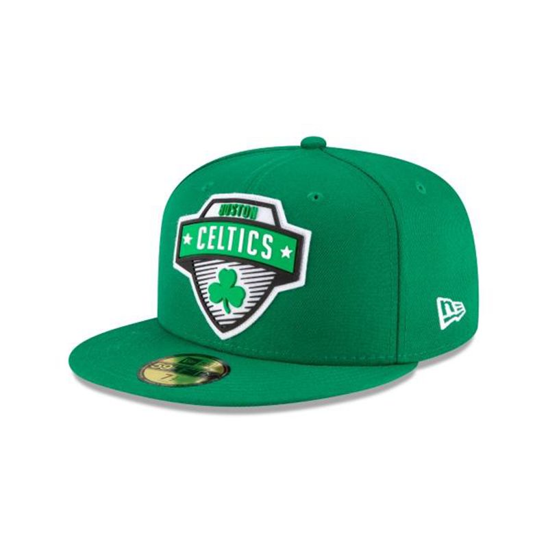 NBA Boston Celtics Tip Off Edition 59Fifty Fitted (NAW2877) - Green New Era Caps